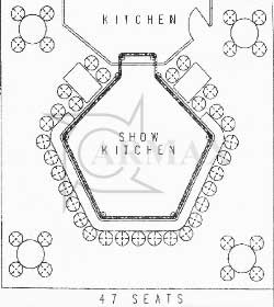 Conveyor Restaurant Schematic